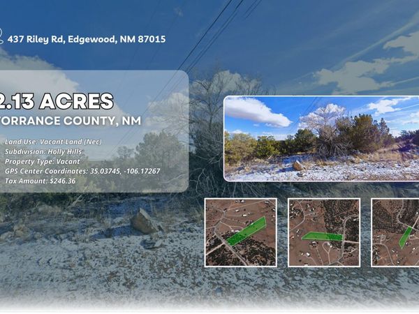 0 Skyline Drive, Edgewood, NM 87015