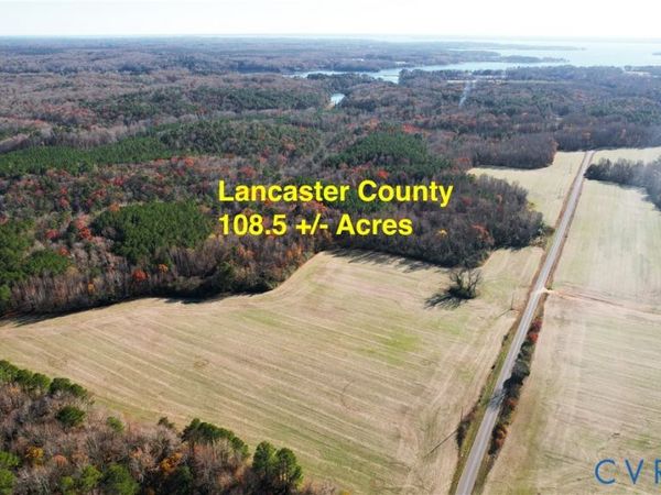 108.5 AC Buzzards Neck Road, Lancaster, VA 22503