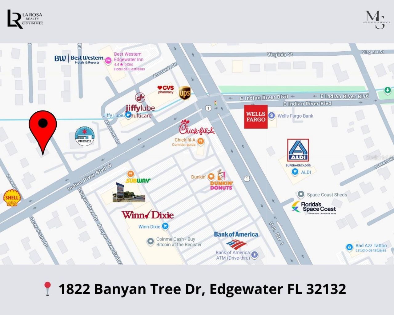 1822 Banyan Tree Drive, Edgewater, FL 32132 Photo