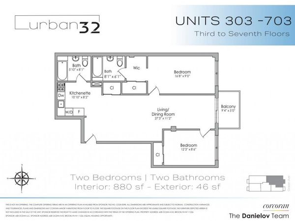 608 OCEAN Avenue , Unit 303, Brooklyn, NY 11226