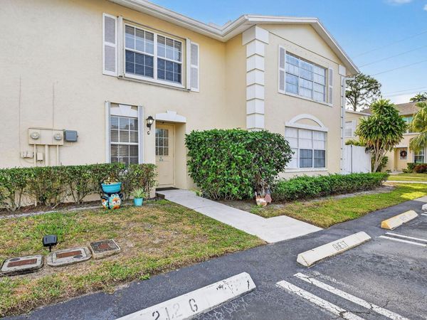 212 Foxtail Drive, Unit G, Greenacres, FL 33415