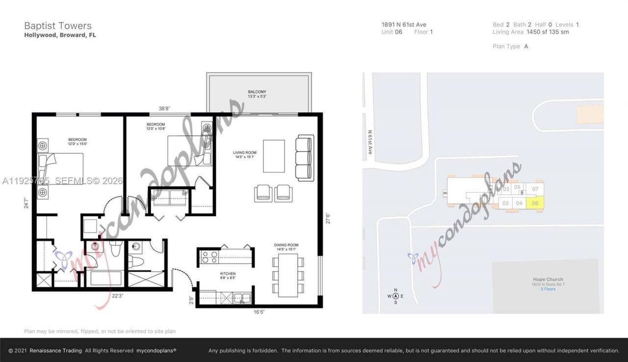 1891 N 61st Ave, Unit B106, Hollywood, FL 33024 Photo