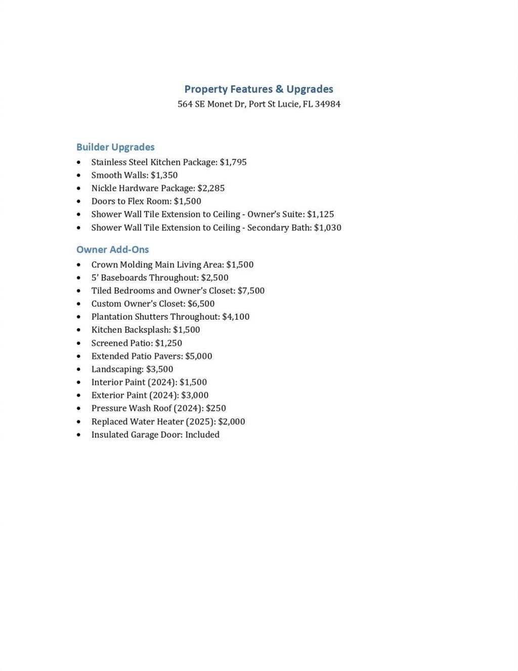 564 SE Monet Drive, Port Saint Lucie, FL 34984 Photo