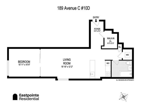 189 Ave C , Unit 10D, Manhattan, NY 10009