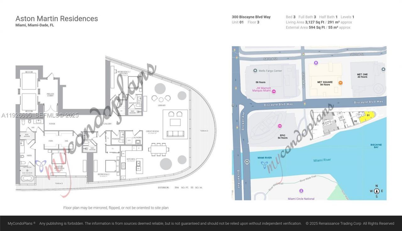 300 Biscayne Blvd Way, Unit 301E, Miami, FL 33131 Photo