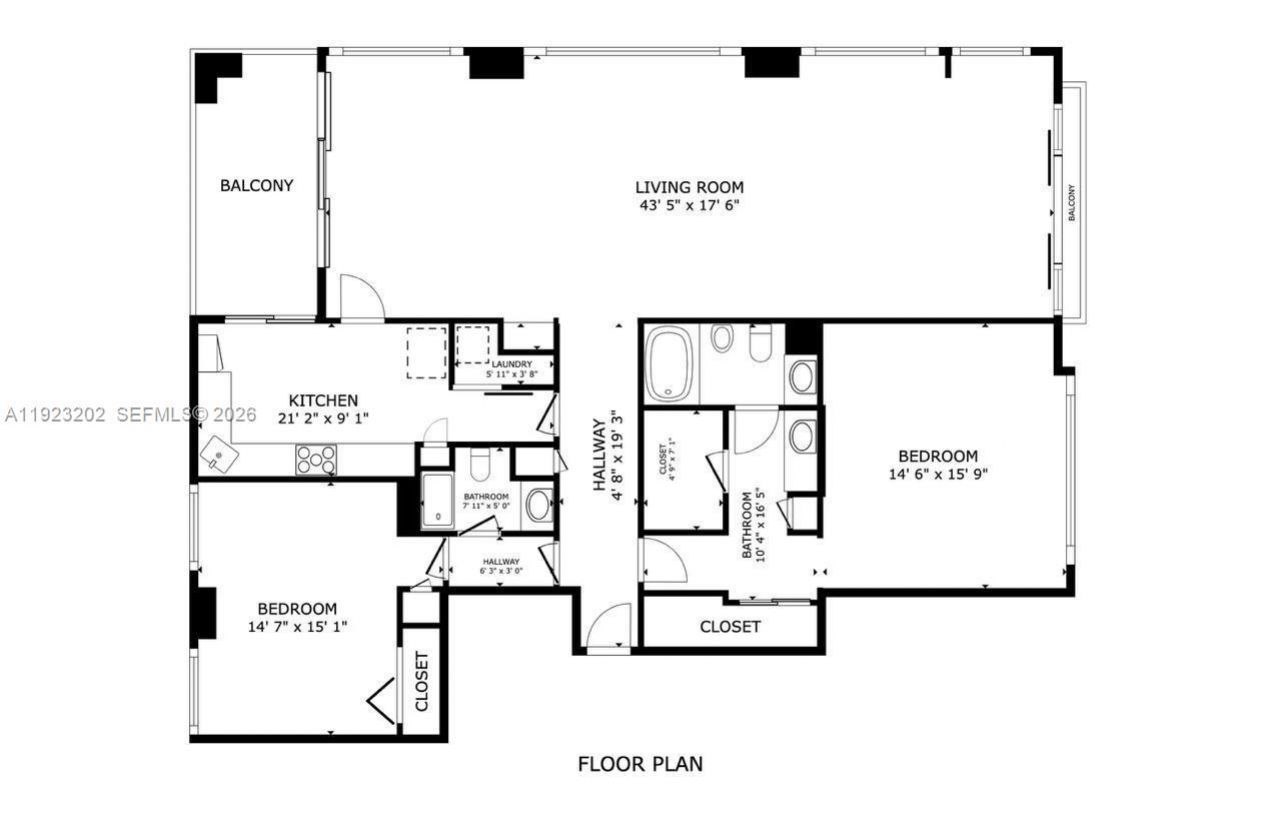 1541 Brickell Ave, Unit C2705, Miami, FL 33129 Photo