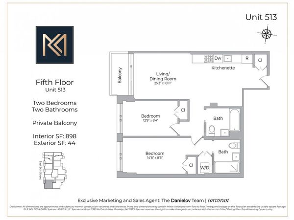 428 E 9TH Street, Unit 513, Brooklyn, NY 11218