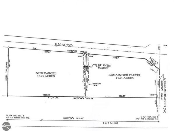 M-72, Williamsburg, MI 49690