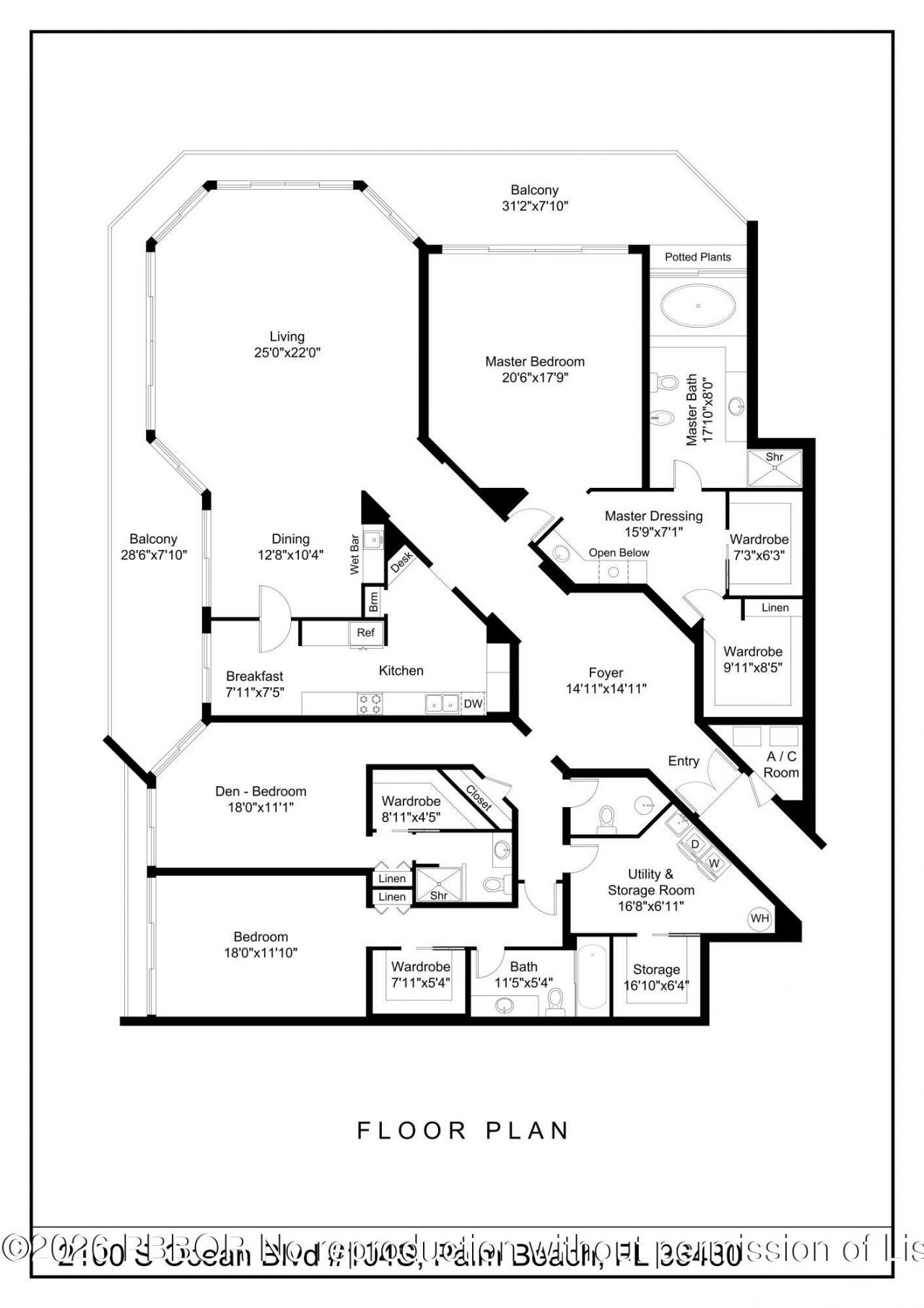 2100 S Ocean Boulevard, Unit 104S, Palm Beach, FL 33480 Photo