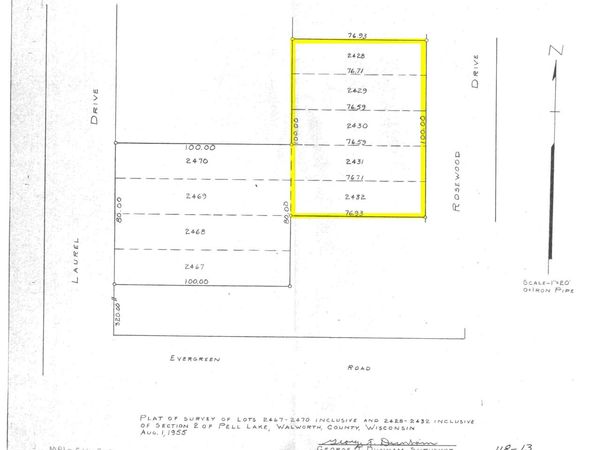 Lots 2428-2432 Rosewood Drive, Genoa City, WI 53157