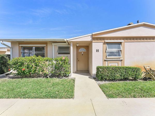 2523 Dudley Drive W, Unit H, West Palm Beach, FL 33415
