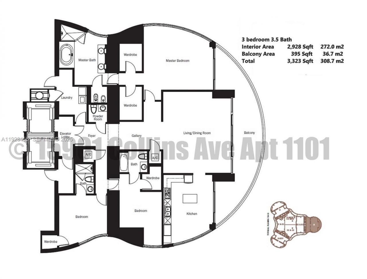 15901 Collins Ave, Unit 1101, Sunny Isles Beach, FL 33160 Photo
