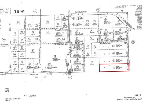0 Cruthers Creek Road, Juniper Hills, CA 93543