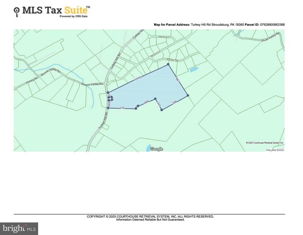 TURKEY HILL ROAD, STROUDSBURG, PA 18360