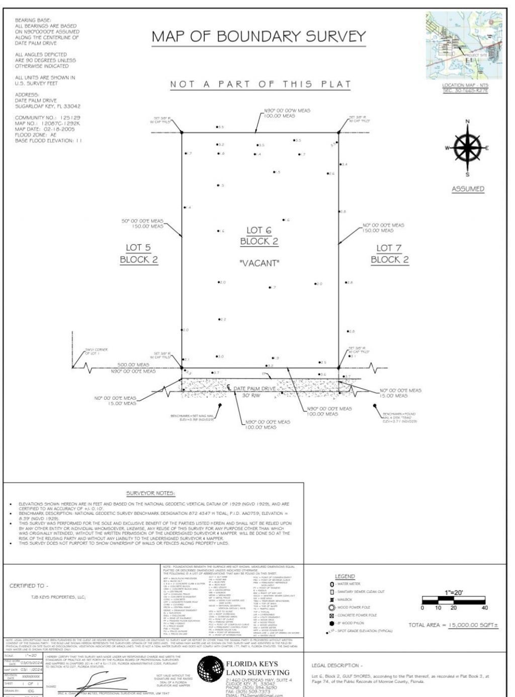 Lot 6 Date Palm Drive, Sugarloaf, FL 33042 Photo