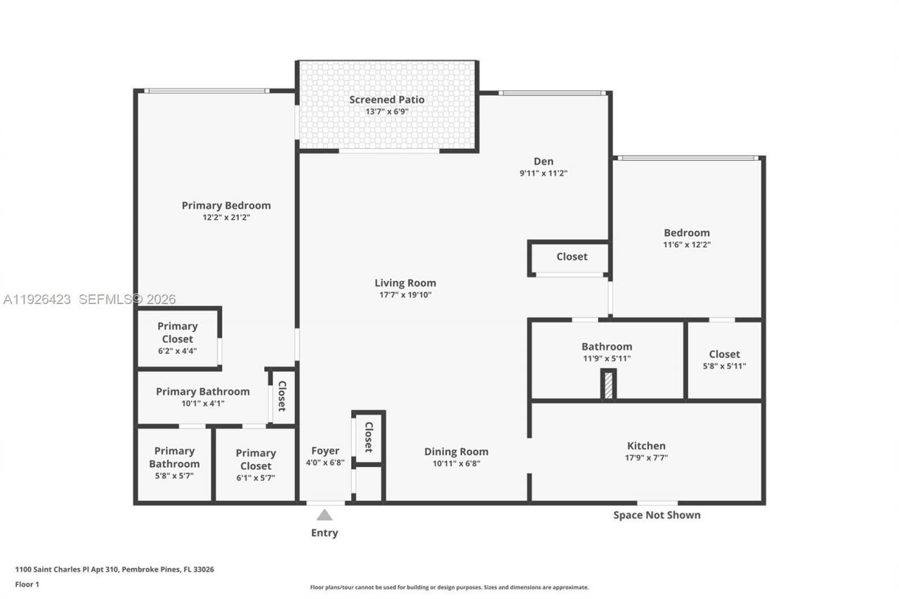 1100 Saint Charles Pl, Unit 310, Pembroke Pines, FL 33026 Photo