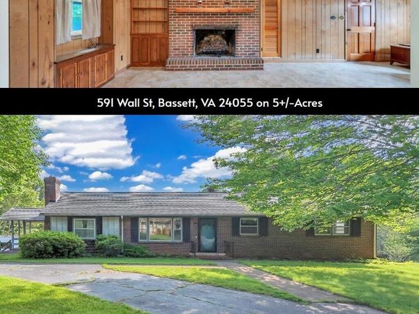 591 Wall Street ST, Bassett, VA 24055