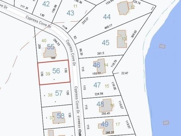 0 Cypress Cove Drive, Unit LOT #39, Eufaula, AL 36027