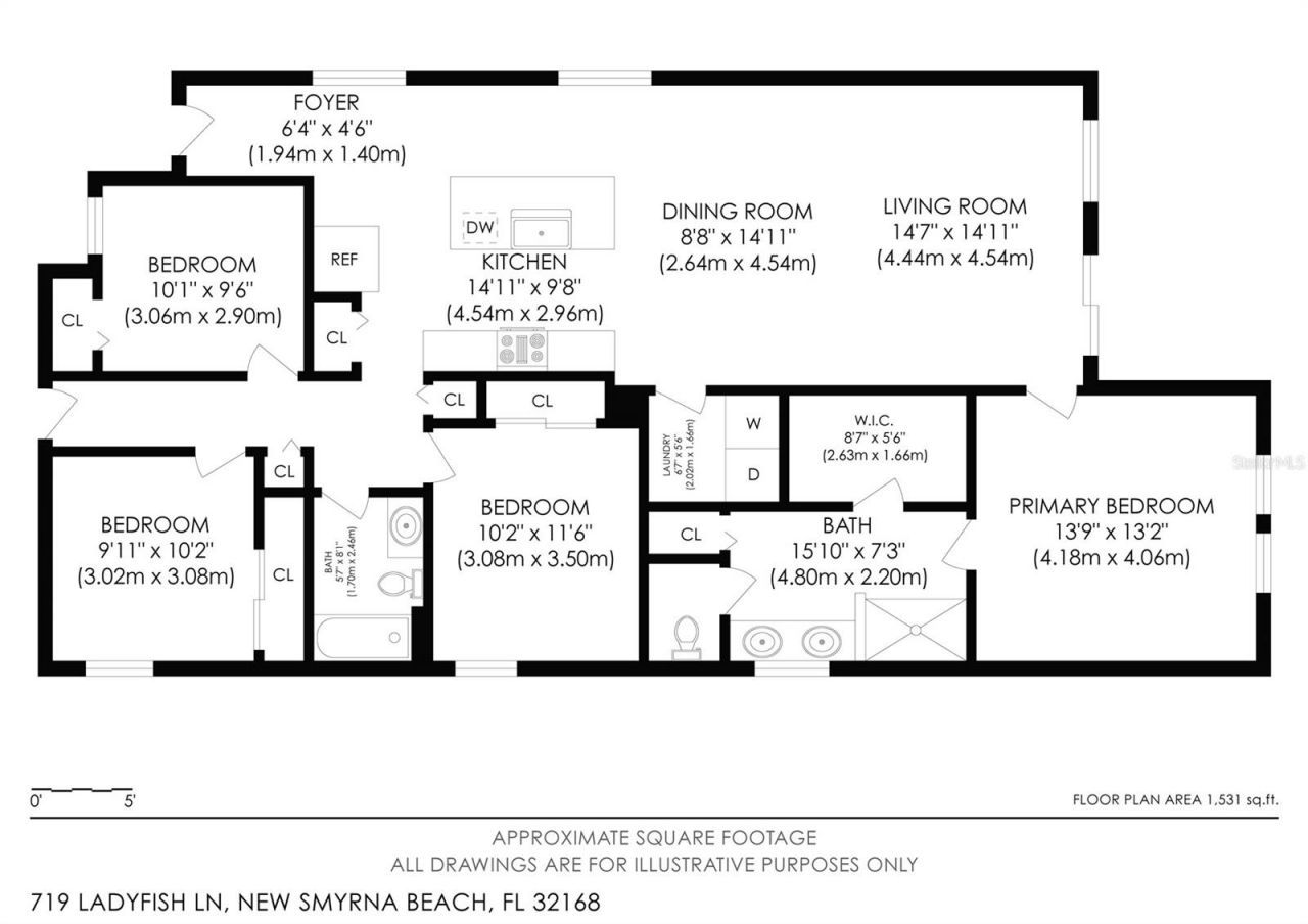 719 Ladyfish Lane, New Smyrna Beach, FL 32168 Photo