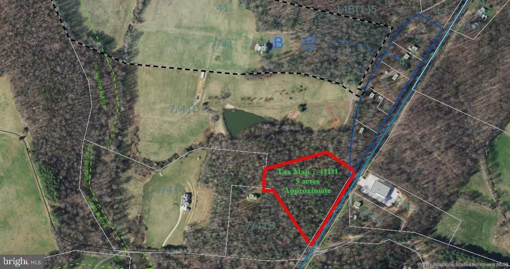 Parcel 1 (tax Id 7-41d1) Ellett Lane, Rixeyville, VA 22737 Main Photo