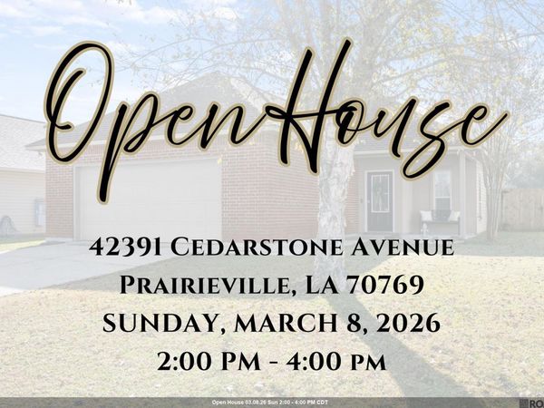 42391 Cedarstone Ave, Prairieville, LA 70769