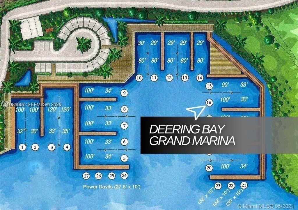 13660 Deering Bay Boat Slip For Rent, Coral Gables, FL 33158 Photo