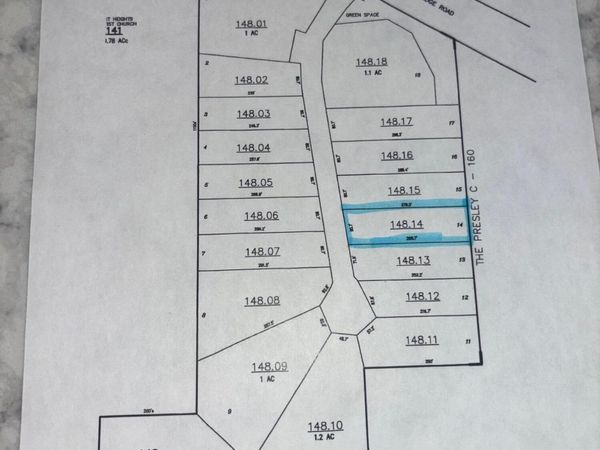 Lot 14 Whitley Ln., Tupelo, MS 38804