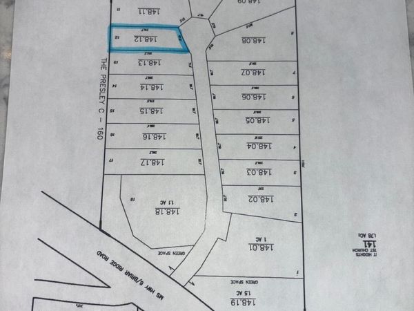Lot 12 Whitley Ln., Tupelo, MS 38804