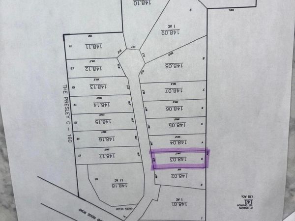 Lot 3 Whitley Ln, Tupelo, MS 38804