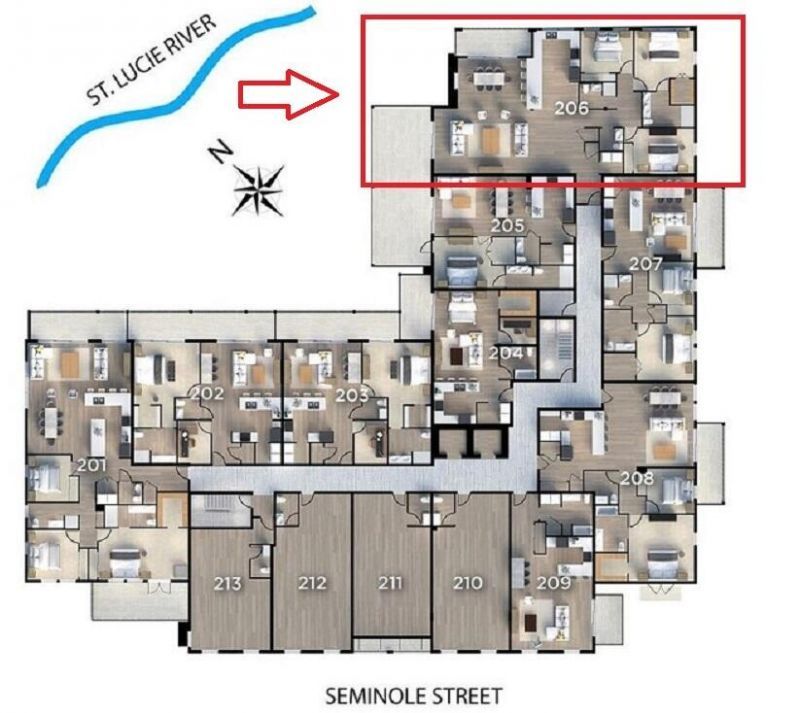 41 SW Seminole Street, Unit 206, Stuart, FL 34994 Photo