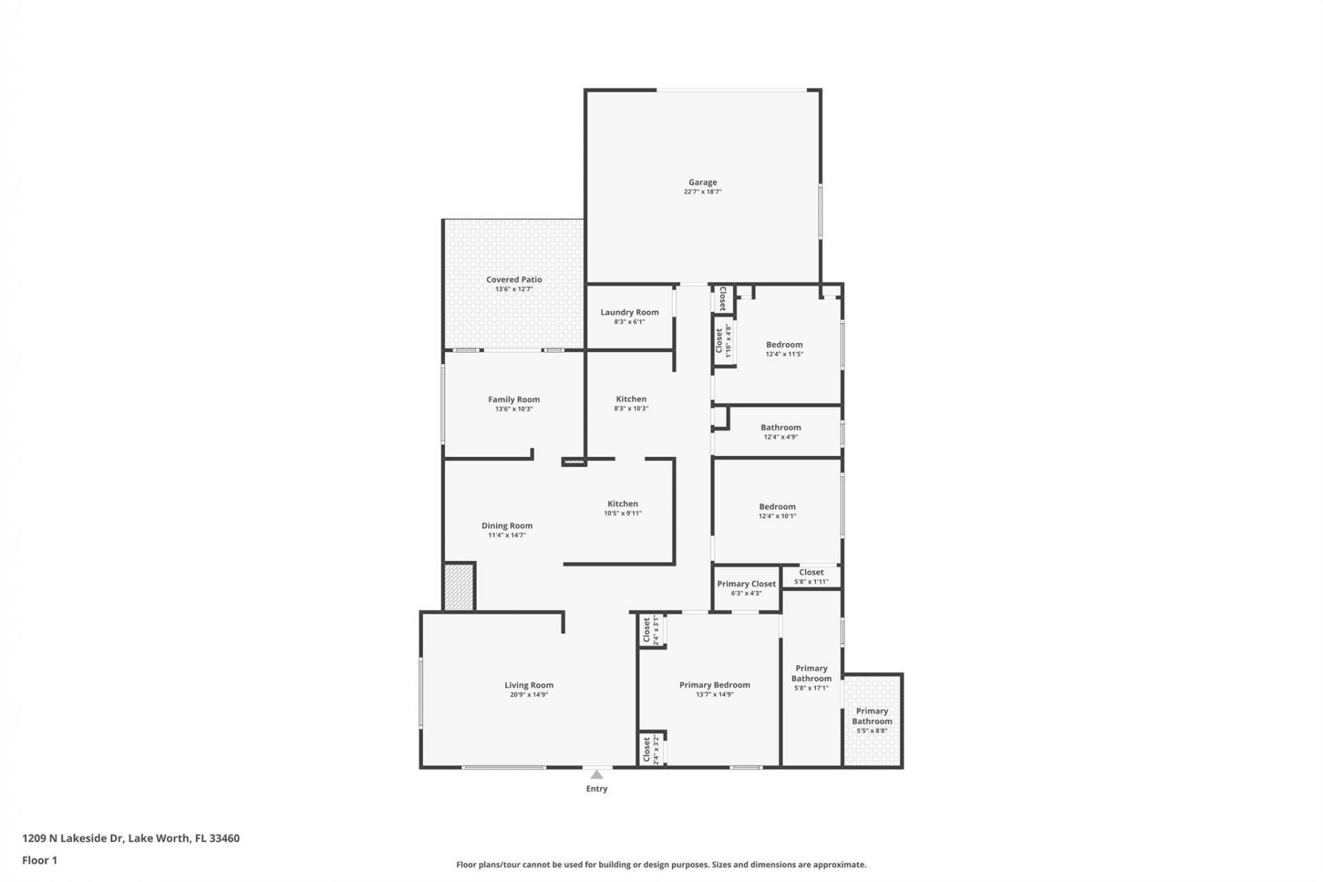 1209 N Lakeside Drive, Lake Worth Beach, FL 33460 Photo