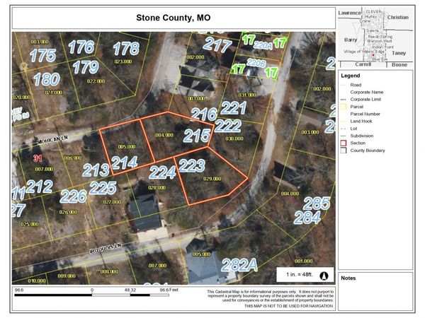 0000 Mohican Lane, Lampe, MO 65681