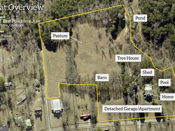 1091 E Peachtree Avenue, Woodville, GA 30669