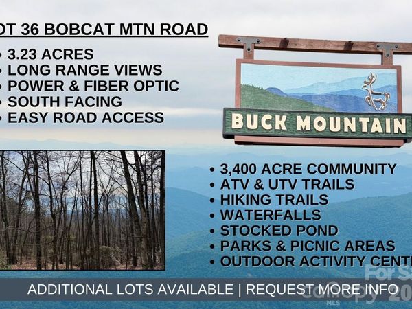 TBD Bobcat Mountain Road , Purlear, NC 28665