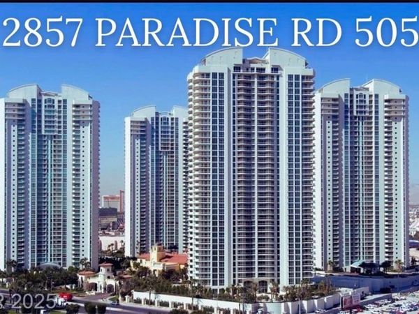 2857 Paradise Road , Unit 505, Las Vegas, NV 89109