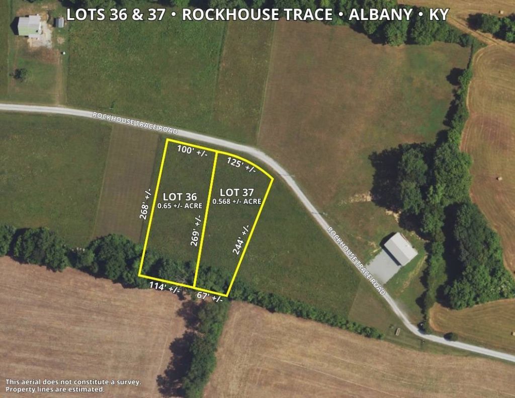 0 Rockhouse Trace, #lots 36 & 37, Unit Lots 36 &a, Albany, KY 42602 Main Photo
