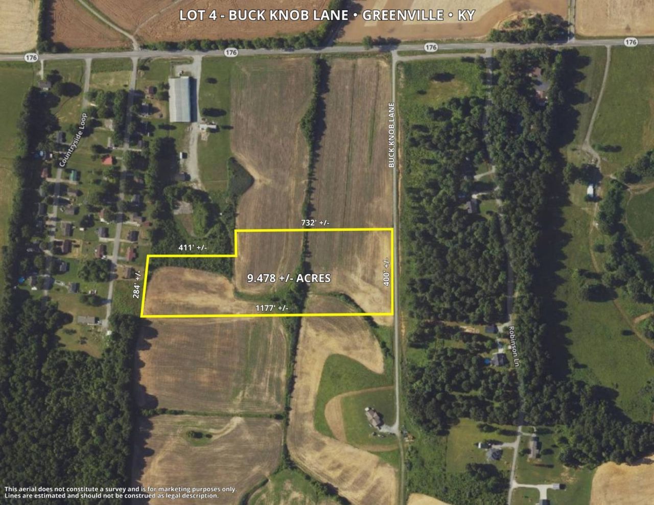 0 Buck Knob Lane, Lot 4, Unit Lot 4, Greenville, KY 42345 Main Photo