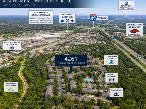4261 Meadow Creek Circle, Unit 204, Fayetteville, AR 72703