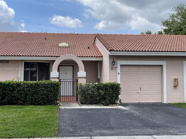 16606 Greens Edge Cir , Unit 87, Weston, FL 33326