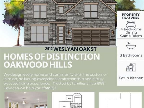 2912 Weslyan Oak Street, Bedford, TX 76021