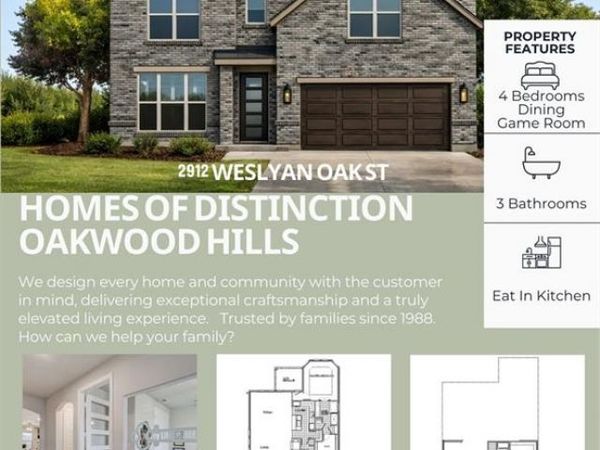 2912 Weslyan Oak Street, Bedford, TX 76021