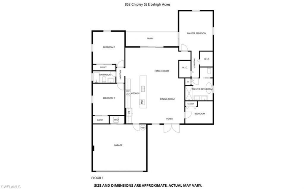 852 Chipley St E, Lehigh Acres, FL 33974 Photo