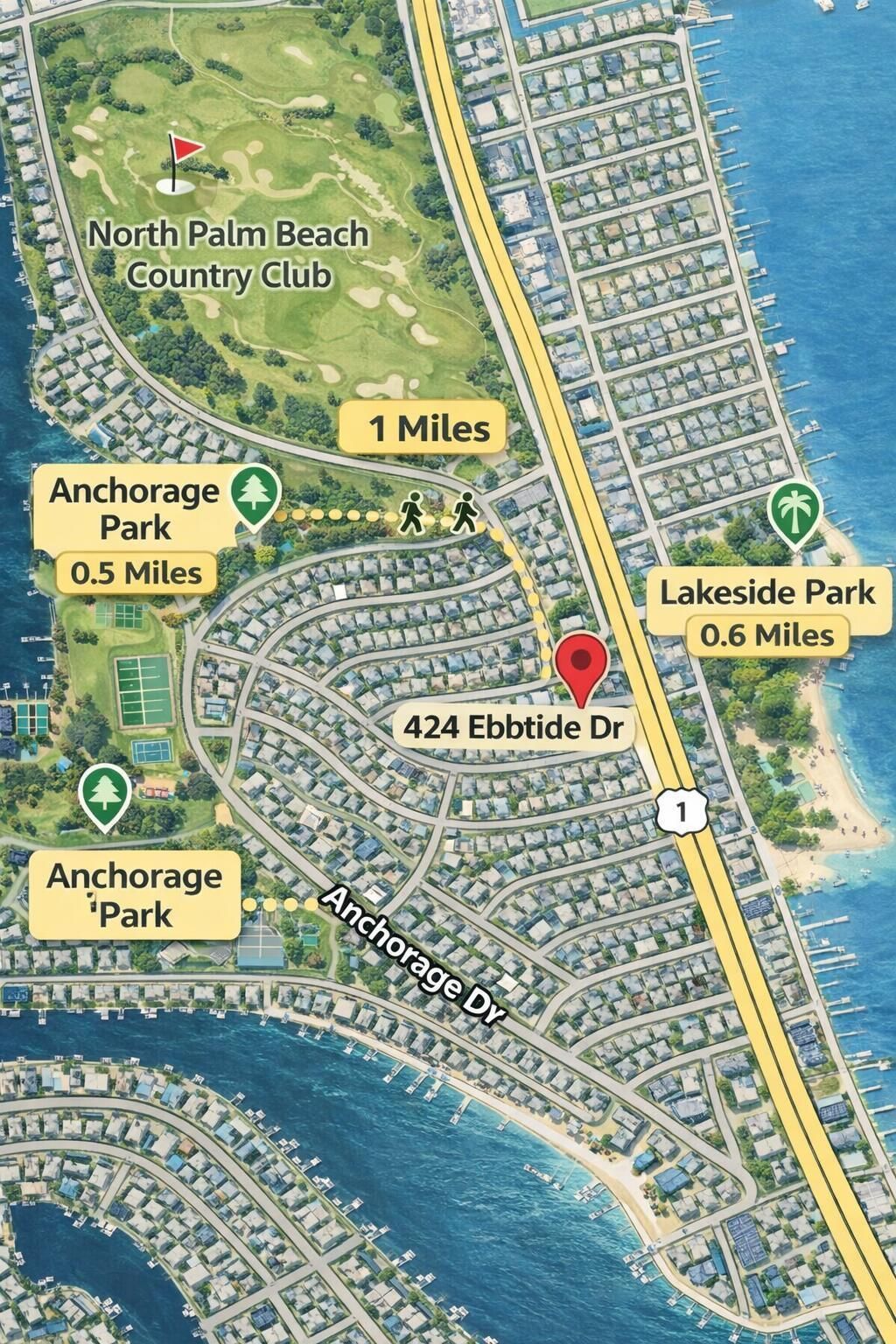 424 Ebbtide Drive, North Palm Beach, FL 33408 Photo