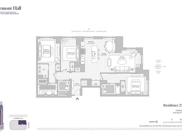 100 CLAREMONT Avenue, Unit 28F, Manhattan, NY 10027