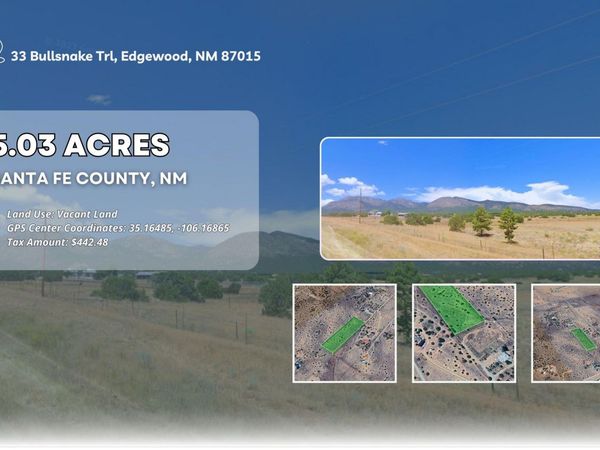 33 Bullsnake Trail, Edgewood, NM 87015