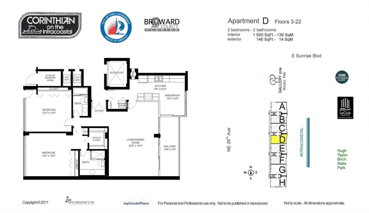 936 Intracoastal Drive, Unit 21D, Fort Lauderdale, FL 33304 Photo