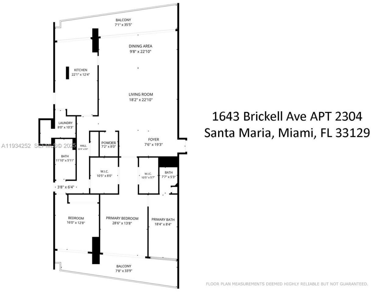 1643 Brickell Ave, Unit 2304, Miami, FL 33129 Photo
