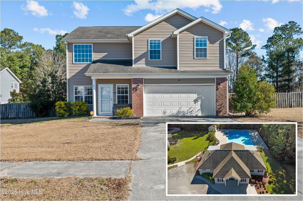 406 Little Creek Court, Jacksonville, NC 28546 Main Photo