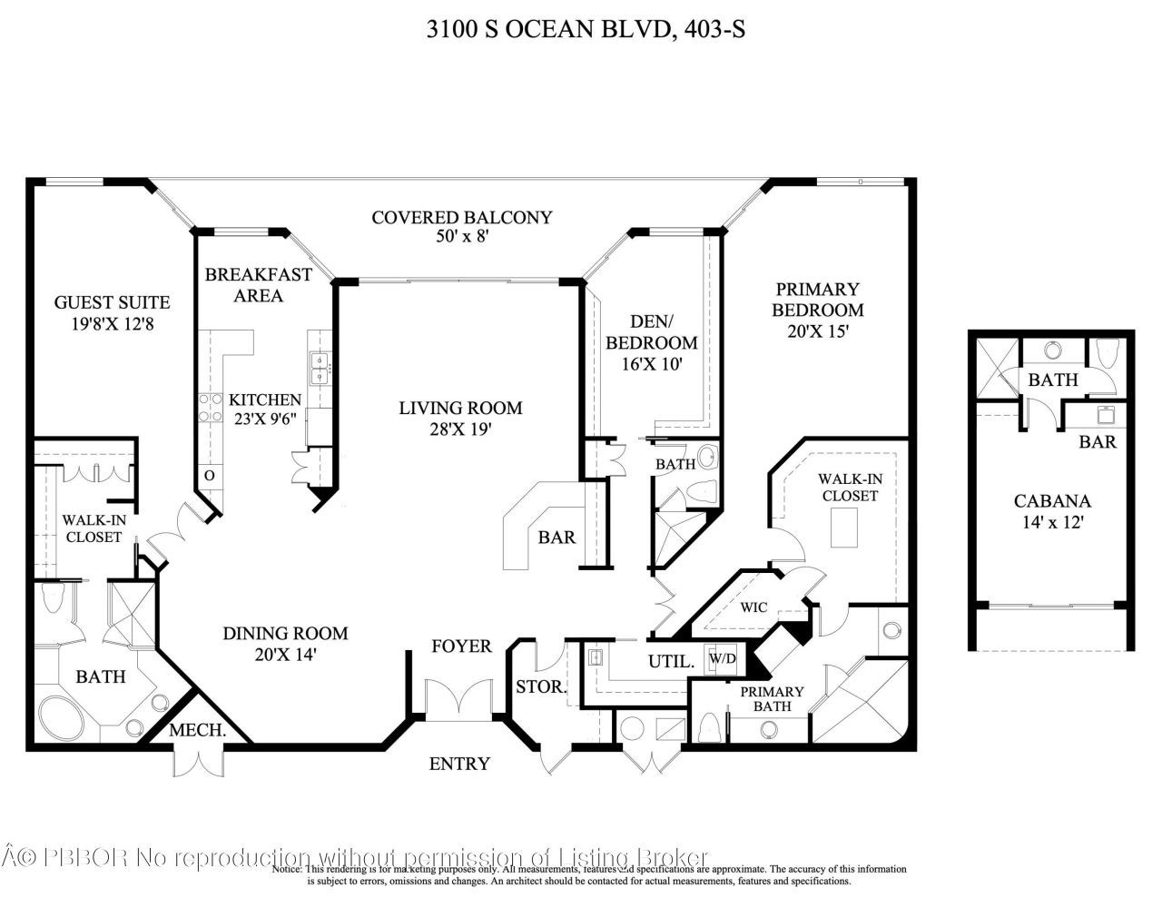 3100 S Ocean Boulevard, Unit 403S, Palm Beach, FL 33480 Photo