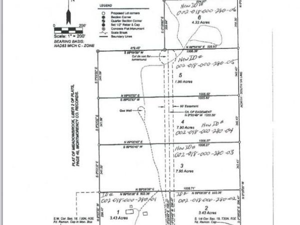 V/L 3.34 Sturgis Road, Atlanta, MI 49709